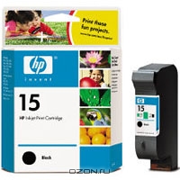 HP C6615DE (15), black. HP Hewlett Packard