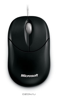 Microsoft Compact Optical Mouse 500 Black (U81-00017). Microsoft Corporation