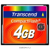 Transcend CF Card 4GB 133x. Transcend