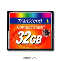 Transcend CF Card 32GB 133x. Transcend