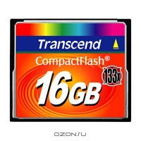 Transcend CF Card 16GB 133x. Transcend