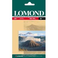 Lomond 230/10x15см/50л, карточка глянцевая односторонняя, 0102035