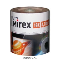Mirex DVD+R, 4.7Gb, 16x, 25шт Cake Box