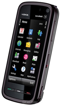 Nokia 5800 XpressMusic, Black + WH700. Nokia