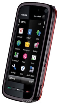 Nokia 5800 XpressMusic, Red + WH700. Nokia