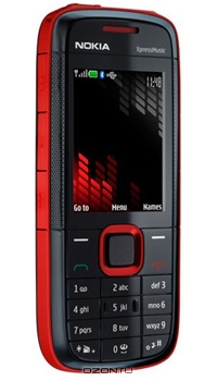 Nokia 5130 XpressMusic, Red