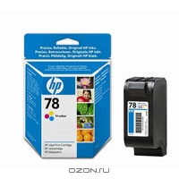 HP C6578DE (78), color. HP Hewlett Packard