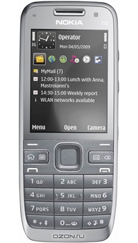Nokia E52 NAVI, Metal Aluminum