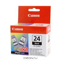 Canon BCI-24 Black двойная упаковка