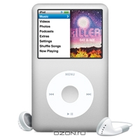 Apple iPod Classic 160 GB, Silver. Apple