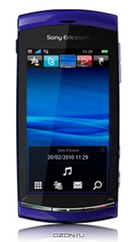 Sony Ericsson Vivaz (U5i), Blue