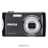 Pentax Optio P80, Black. Pentax