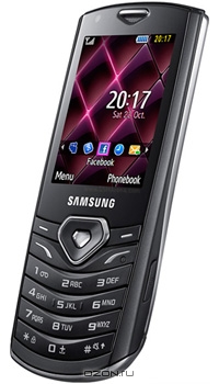 Samsung GT-S5350 Shark, Metallic Black. Samsung