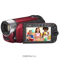 Canon LEGRIA FS306 + 4GB SD Card, Red. Canon
