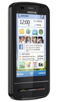 Nokia C6-00, Black