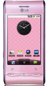 LG GT540 Optimus, Pink. LG Electronics
