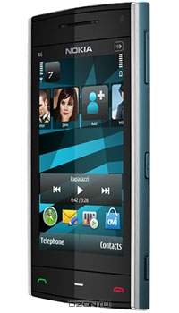 Nokia X6 8GB, Azure Blue. Nokia