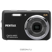 Pentax Optio M90, Black. Pentax