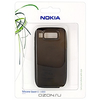 Nokia CC-1000 силиконовый чехол для E72, Black. Nokia
