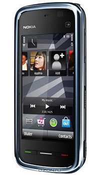 Nokia 5230 Navi, Black Chrome