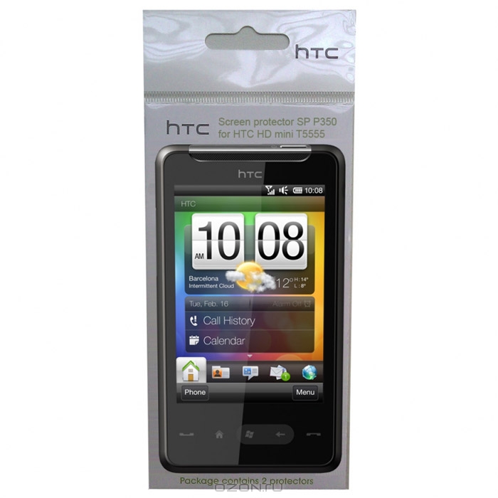 HTC SP P350 защитная пленка для HD mini T5555. HTC