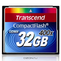 Transcend Compact Flash 400X 32GB