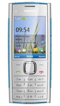 Nokia X2, Blue