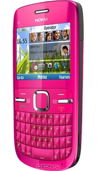 Nokia C3-00, Hot Pink