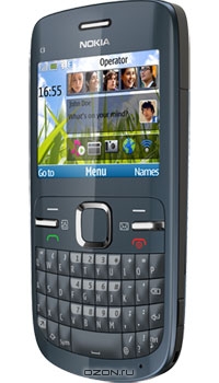 Nokia C3-00, Slate Grey