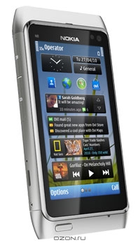 Nokia N8, Silver White