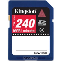 Kingston SDHC Video 16GB. Kingston Technology