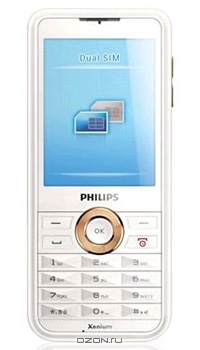 Philips Xenium F511, White. Philips