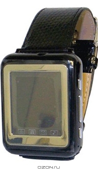 Наручные часы-сотовый телефон Watchtech V4, Black. Watchtech