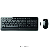 HP Deluxe Wireless Keyboard + Mouse (KZ256AA)