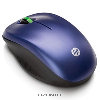 HP Wireless Optical Mouse, Blue (WE789AA)