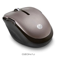 HP Wireless Laser Mobile Mouse, Argento Blush (WX406AA)