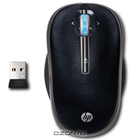 HP Wireless Optical Mobile Mouse, Charcoal Black (XP355AA). HP Hewlett Packard