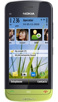 Nokia C5-03, Lime Green