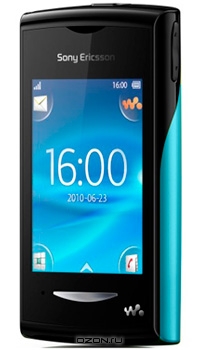 Sony Ericsson W150i Yendo, Blue Black