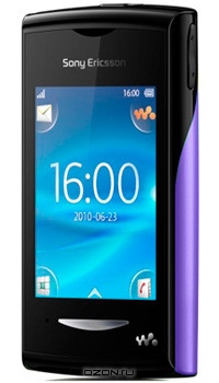 Sony Ericsson W150i Yendo, Purple-Black. Sony Ericsson