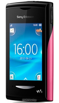Sony Ericsson W150i Yendo, Red Black