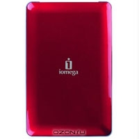 Iomega eGo Portable Mac Edition 500GB, USB/FireWire, Red (34629). Iomega