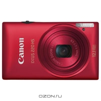 Canon IXUS 220 HS, Red