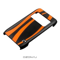 Nokia CC-3001 жесткий чехол для N8, Black & Orange. Nokia