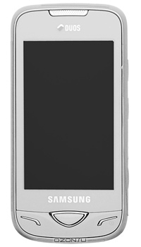 Samsung GT-B7722i Duos, White. Samsung