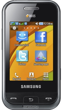 Samsung GT-E2652, Black. Samsung