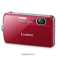Panasonic Lumix DMC-FP7, Red