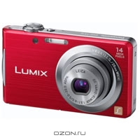 Panasonic Lumix DMC-FS16, Red
