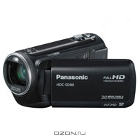 Panasonic HDC-SD80, Black. Panasonic