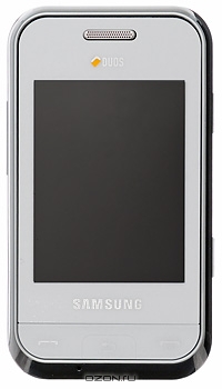 Samsung GT-E2652 Champ Duos, White. Samsung
